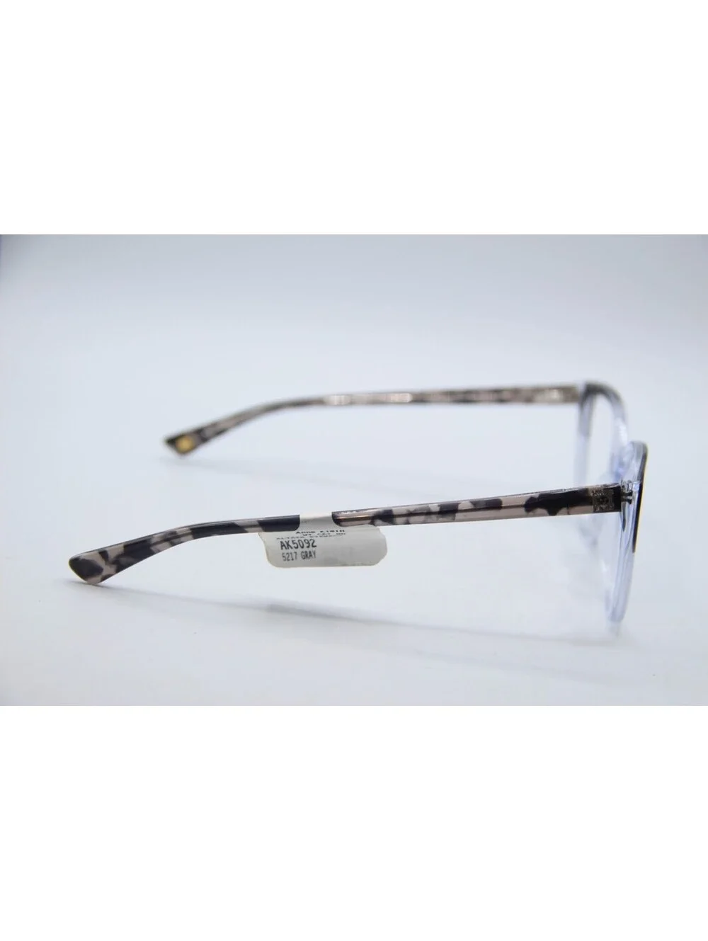 Anne Klein Ak5092 020 Grey Crystal Authentic Eyeglasses 52-17-140